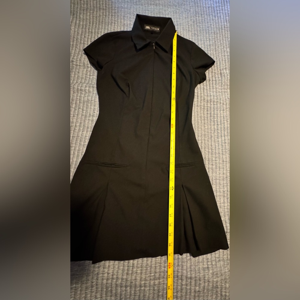 Zara Black Mini Dress - Picture 15 of 16